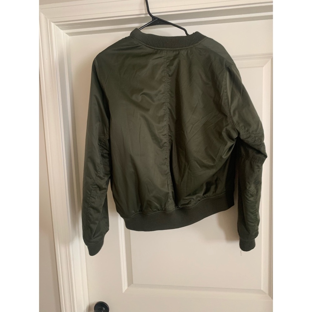 American Eagle Army Bomber Jacket - image 2